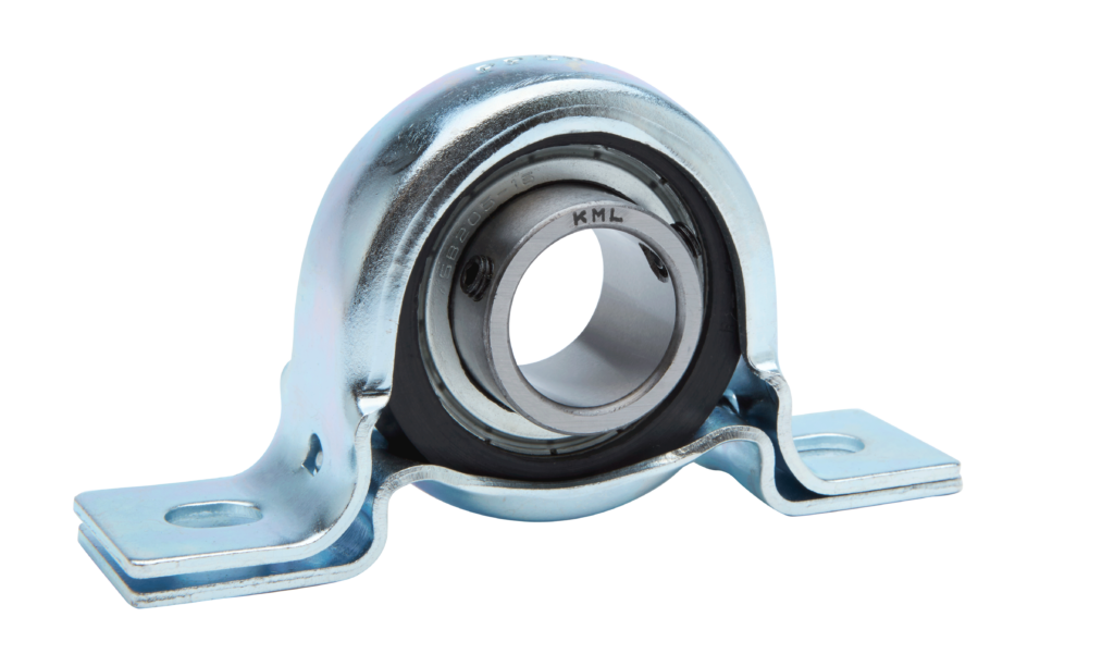 Rubber Cushion Pressed Steel Pillow Block kmlbearingusa