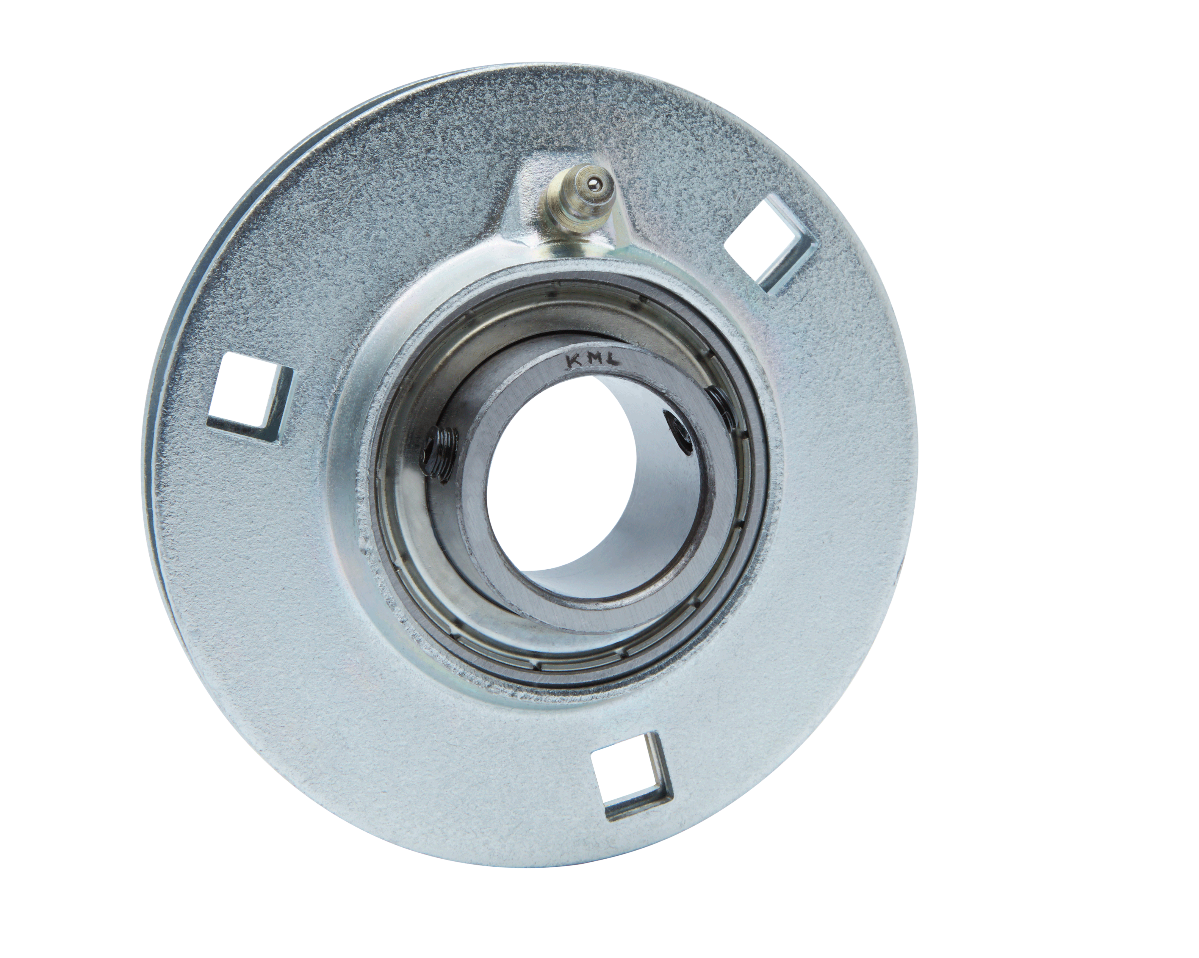 3 Bolt Round SBPF Pressed Steel Relube Flangette