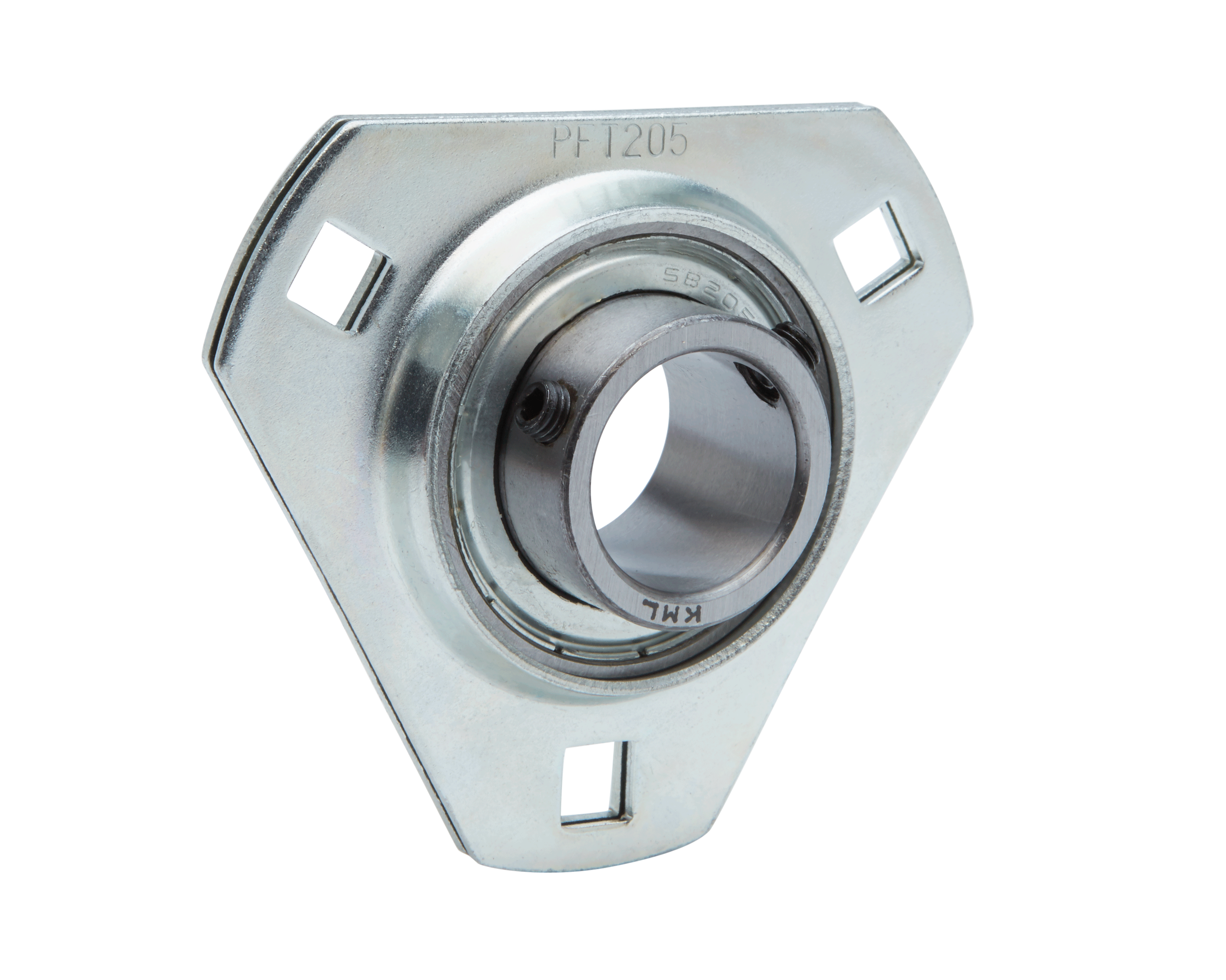 SLFE7/8 7/8" Round 3 Bolt Pressed Steel Bearing 